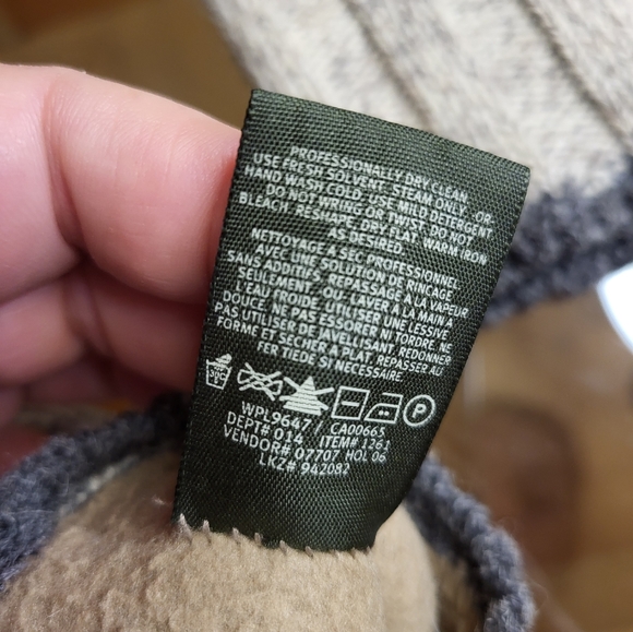 Eddie Bauer Men's 100% Shetland Wool Gloves - Picture 4 of 5